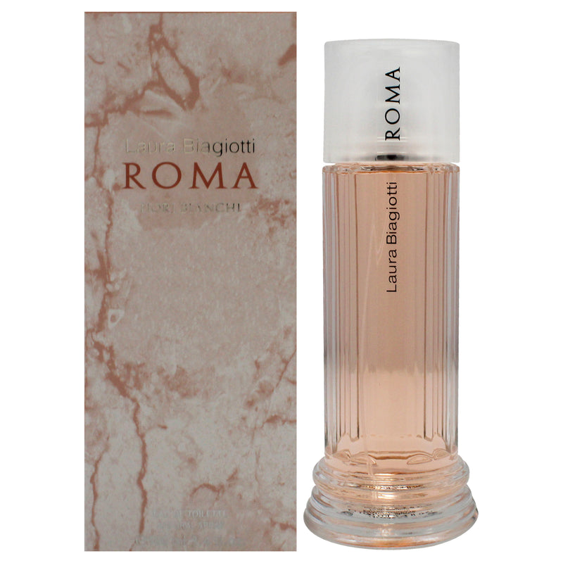 Laura Biagiotti Roma Fiori Bianchi by Laura Biagiotti for Women - 3.4 oz EDT Spray