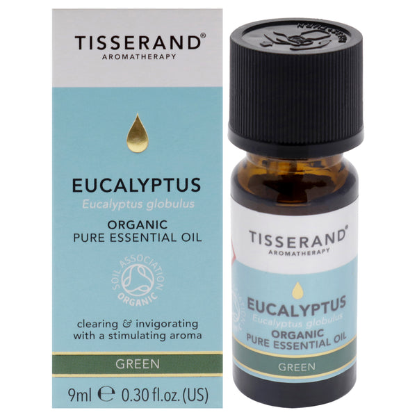 Tisserand Organic Pure Essential Oil - Eucalyptus by Tisserand for Unisex - 0.30 oz Oil