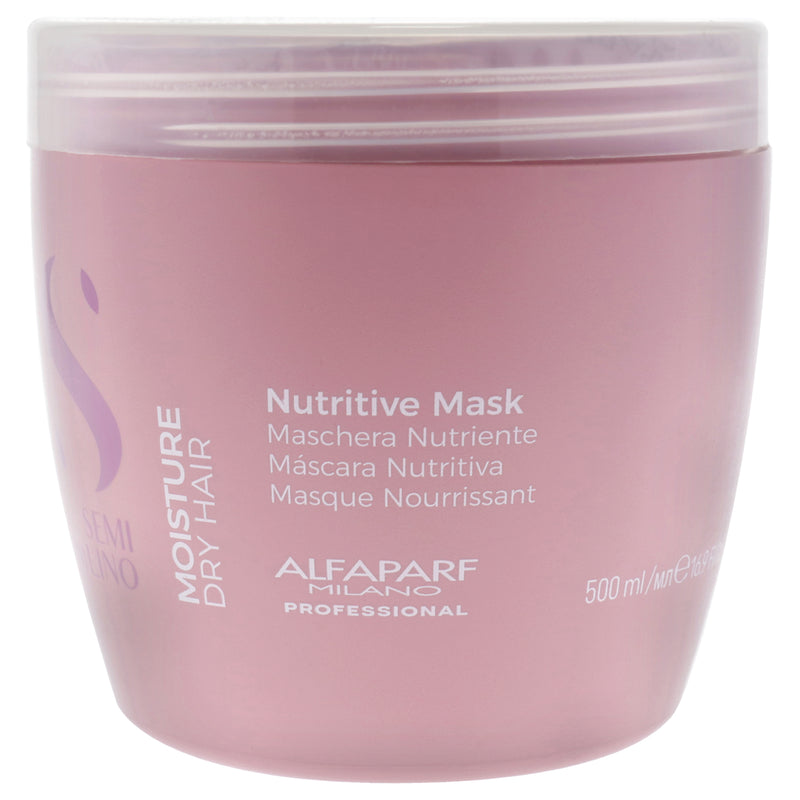 Alfaparf Milano Semi Di Lino Moisture Nutritive Mask by Alfaparf Milano for Unisex - 16.9 oz Masque