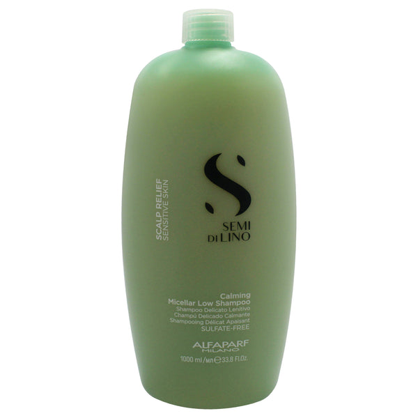 Alfaparf Milano Semi Di Lino Scalp Refiel Calming Micellar Low Shampoo by Alfaparf Milano for Unisex - 33.8 oz Shampoo