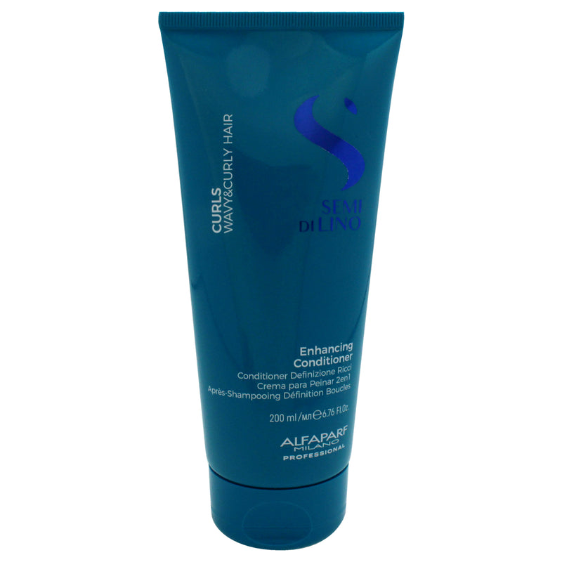 Alfaparf Milano Semi Di Lino Curls Enhancing Conditioner by Alfaparf Milano for Unisex - 6.76 oz Conditioner