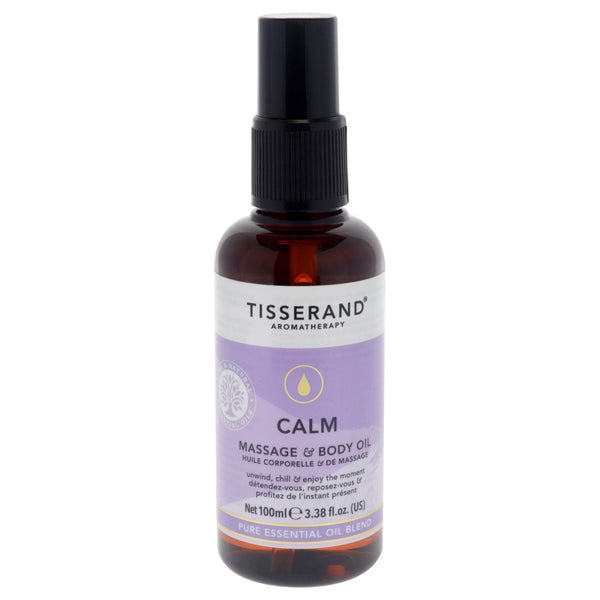 Tisserand Massage and Body Oil - Calm by Tisserand for Unisex - 3.38 oz Oil