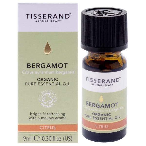 Tisserand Organic Pure Essential Oil - Bergamot by Tisserand for Unisex - 0.30 oz Oil