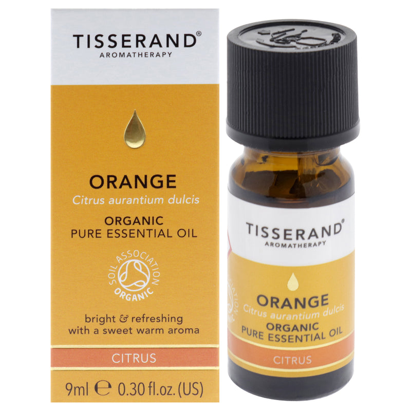 Tisserand Organic Pure Essential Oil - Orange by Tisserand for Unisex - 0.30 oz Oil