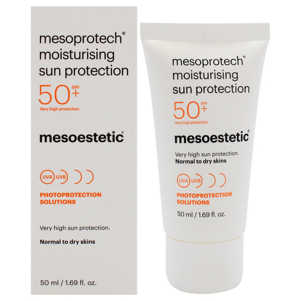 Mesoestetic Moisturising Sun Protection SPF 50 Plus by Mesoestetic for Unisex - 1.69 oz Sunscreen