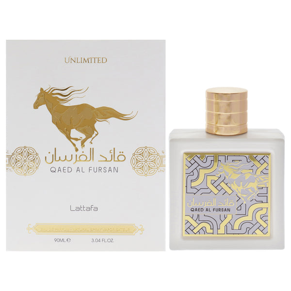 Lattafa Qaed Al Fursan Unlimited by Lattafa for Men - 3.04 oz EDP Spray