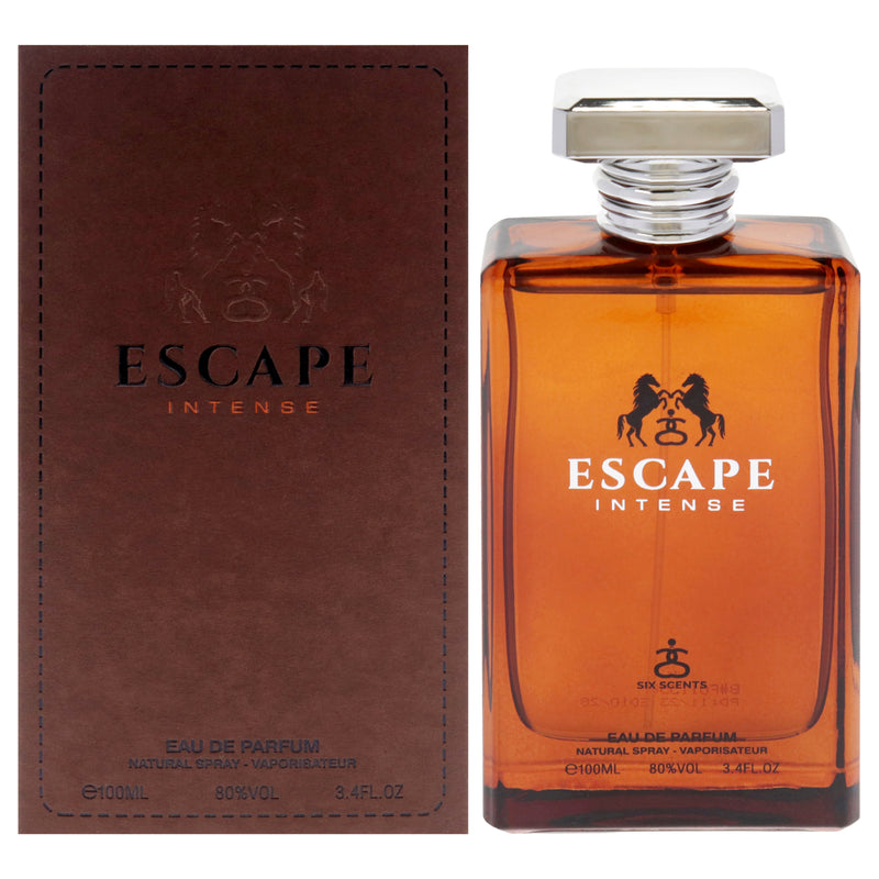 Six Scents Escape Intense Six Scent by Six Scents for Men - 3.4 oz EDP Spray