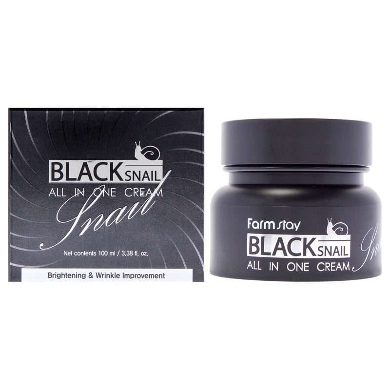 Black Snail All-In-One Cream by FarmStay for Women - 3.38 oz Cream