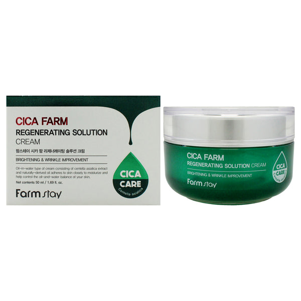 Cica Farm Regenerating Solution Cream by FarmStay for Women - 1.69 oz Cream