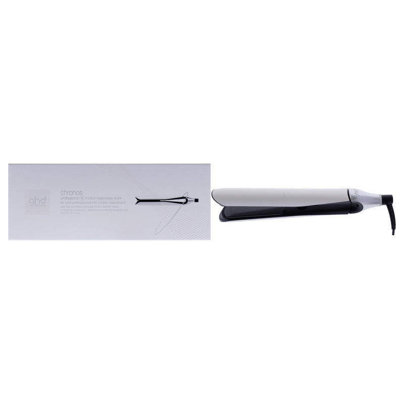 GHD Chronos Professional HD Motion-Responsive Styler - S8M261 White by GHD for Unisex - 1 Pc Flat Iron