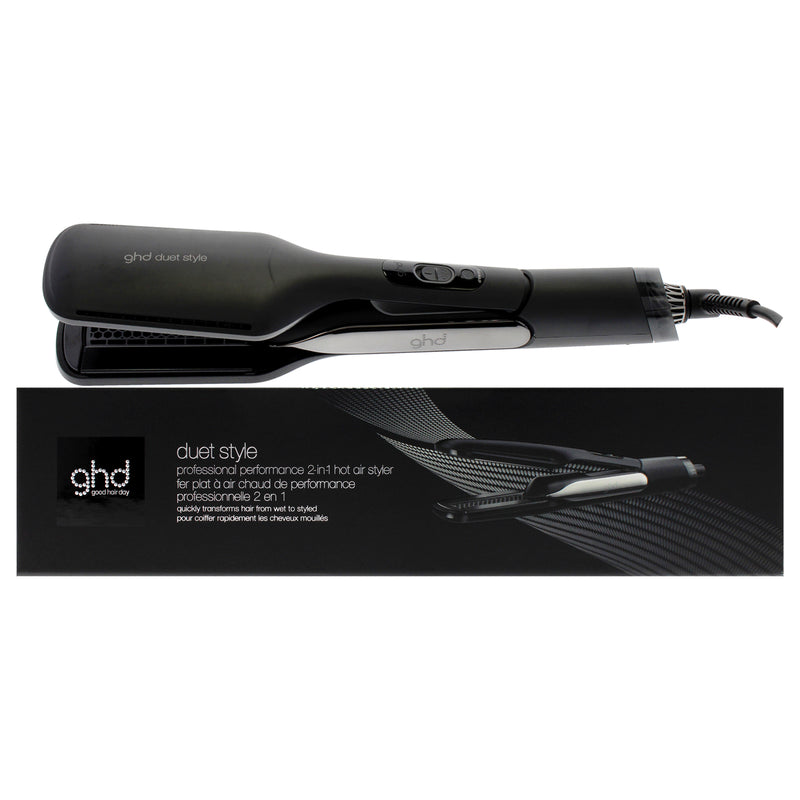 GHD Duet Style Professional Performance 2-in-1 Hot Air Styler - S10201 Black by GHD for Unisex - 1 Pc Flat Iron