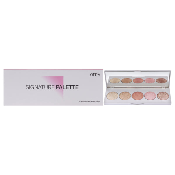 Ofra Signature Palette - #OFRAglow by Ofra for Women - 0.26 oz Highlighter