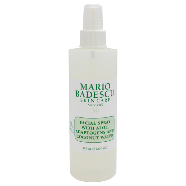 Mario Badescu Facial Spray with Aloe Adaptogens and Coconut Water by Mario Badescu for Women - 8 oz Spray