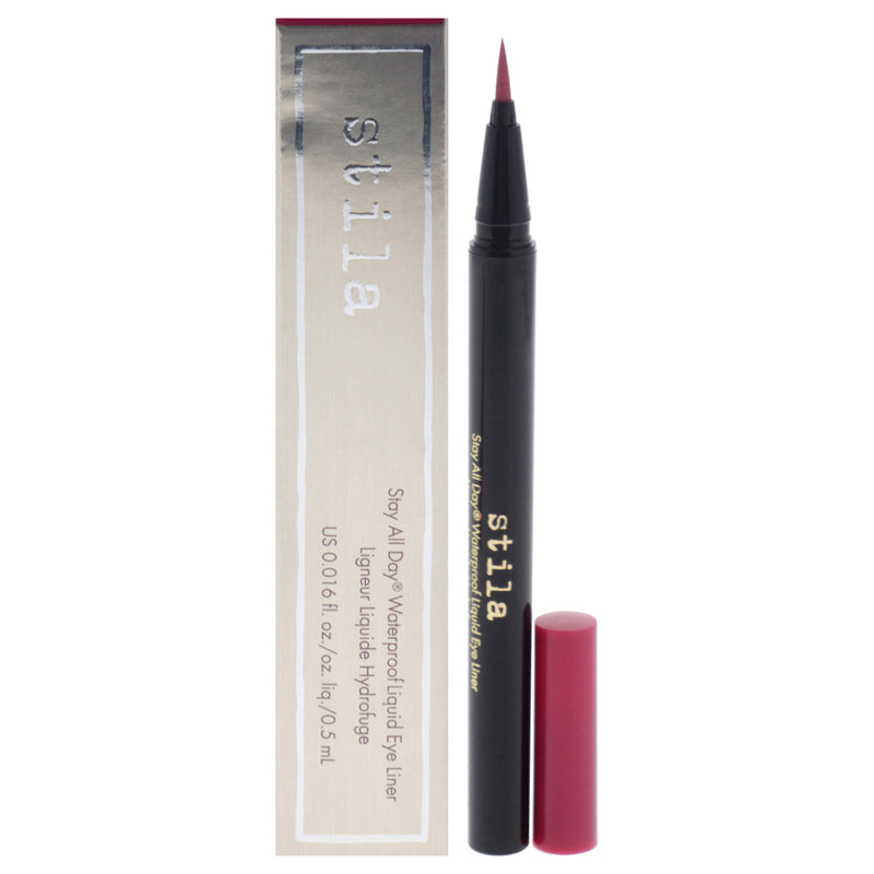 Stay All Day Waterproof Liquid Eye Liner - Cosmic Pink by Stila for Women - 0.016 oz Eyeliner