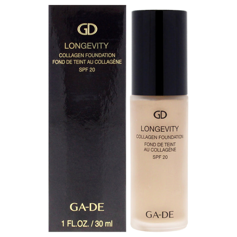 Longevity Collagen Foundation SPF 20 - 501 Soft Beige by GA-DE for Women - 1 oz Foundation