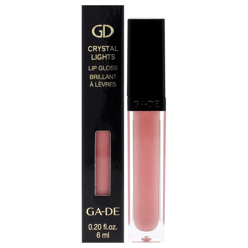 GA-DE Crystal Lights Lip Gloss - 525 Rose Quartz by GA-DE for Women - 0.2 oz Lip Gloss