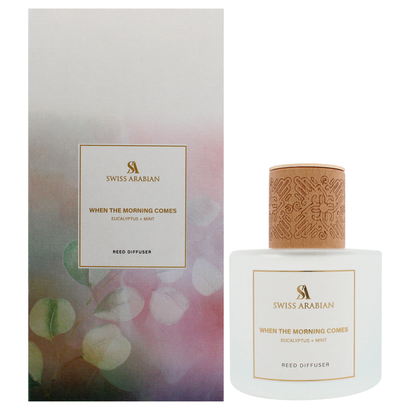 Swiss Arabian When The Morning Comes Reed Diffuser by Swiss Arabian for Unisex - 6.76 oz Diffuser