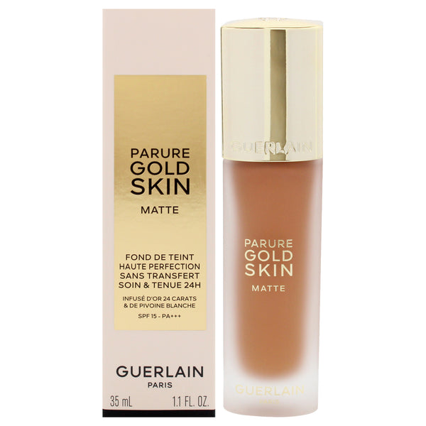 Guerlain Parure Gold Skin Matte 24H Wear No-Transfer Foundation SPF 15 - 5N Neutral by Guerlain for Women - 1.1 oz Foundation