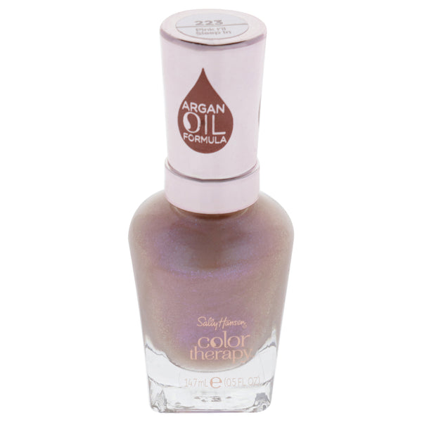 Sally Hansen Color Therapy Nail Polish - 223 Pink Ill Sleep In by Sally Hansen for Women - 0.5 oz Nail Polish