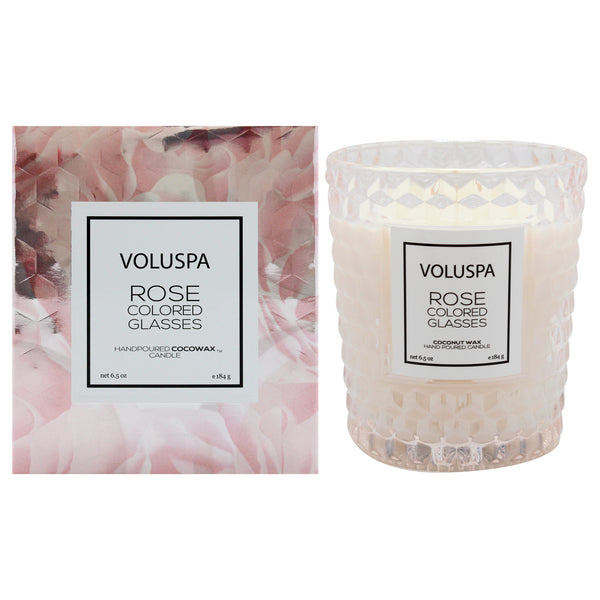 Voluspa Rose Colored Glasses Classic Candle by Voluspa for Unisex - 6.5 oz Candle