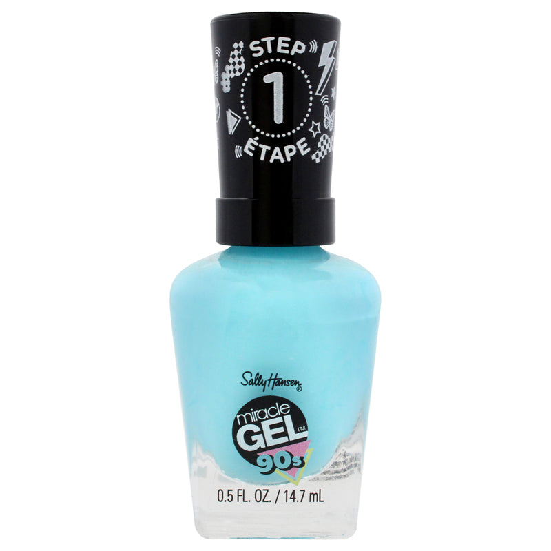 Sally Hansen Miracle Gel 90s - 886 Did I Blue That? by Sally Hansen for Women - 0.5 oz Nail Polish