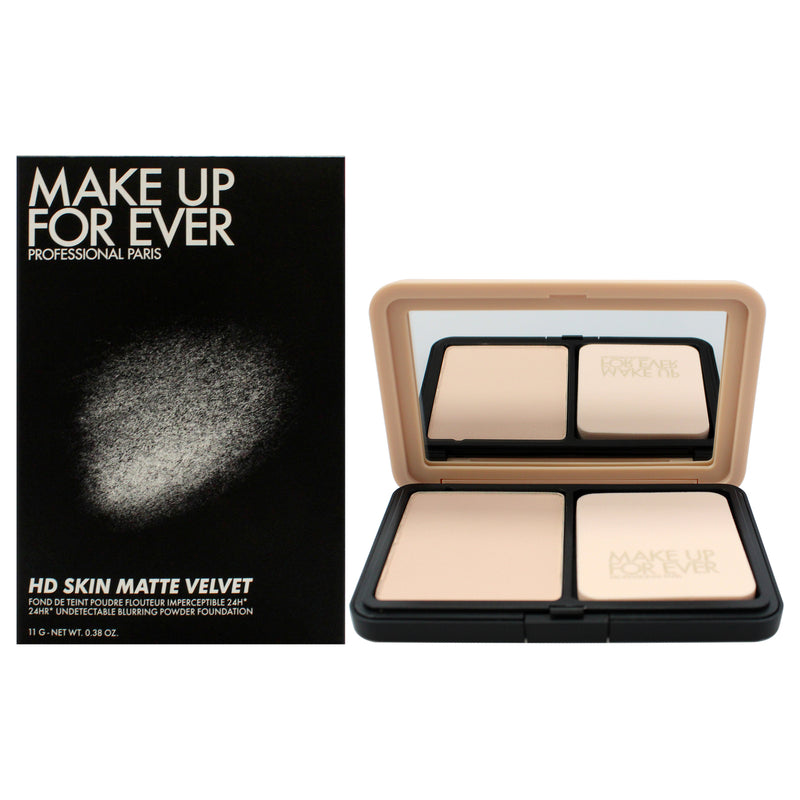 Make Up For Ever HD Skin Matte Velvet Powder Foundation - 1N00 Alabaster by Make Up For Ever for Women - 0.38 oz Foundation