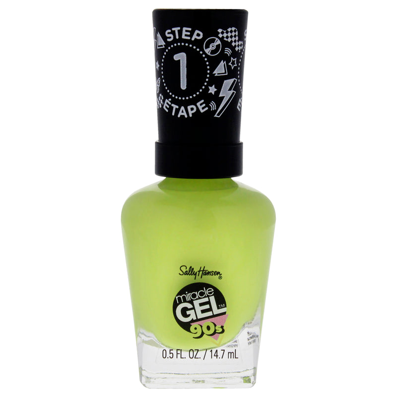 Sally Hansen Miracle Gel 90s - 890 Toadally Buggin by Sally Hansen for Women - 0.5 oz Nail Polish