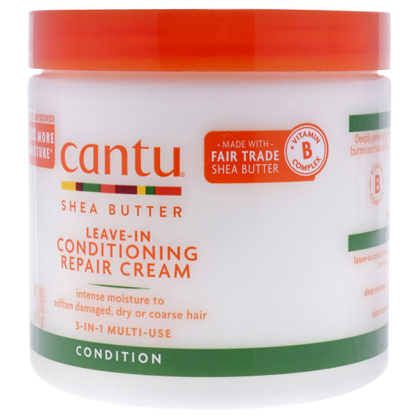 Cantu Shea Butter Leave In Conditioning Repair Cream by Cantu for Unisex - 16 oz Conditioner