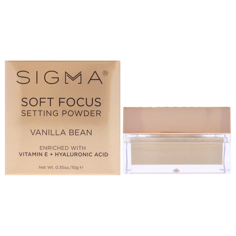 SIGMA Soft Focus Setting Powder - Vanilla Bean by SIGMA for Women - 0.35 oz Powder