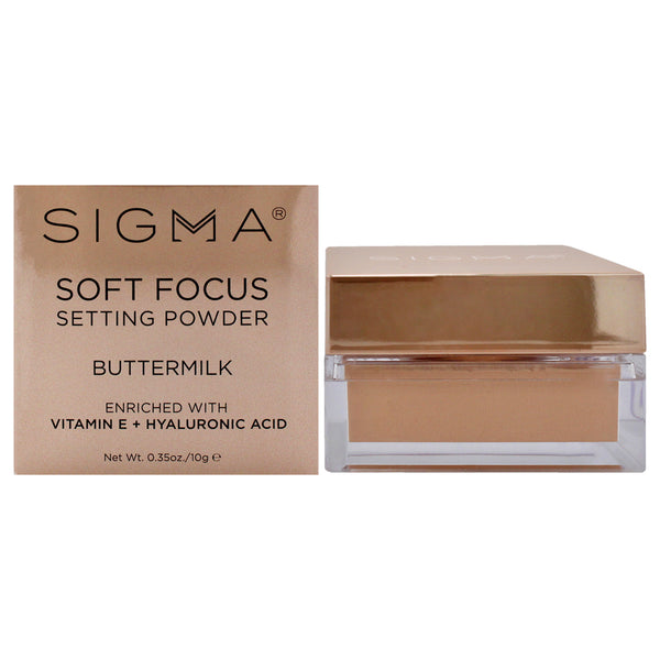 SIGMA Soft Focus Setting Powder - Buttermilk by SIGMA for Women - 0.35 oz Powder