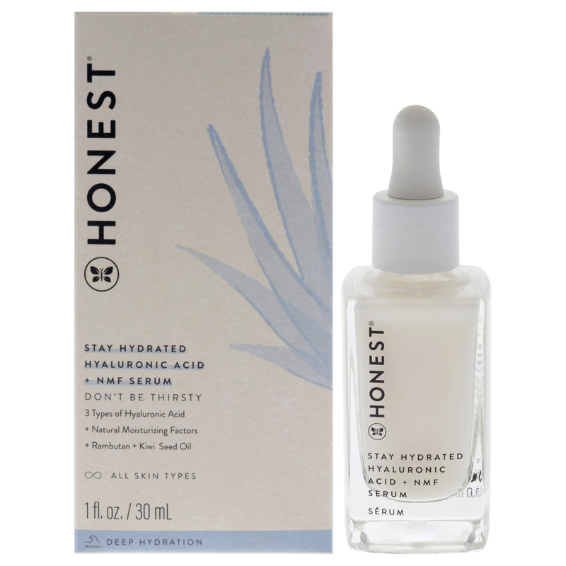 Honest Stay Hydrated Hyaluronic Acid Plus Nmf Serum by Honest for Women - 1 oz Serum