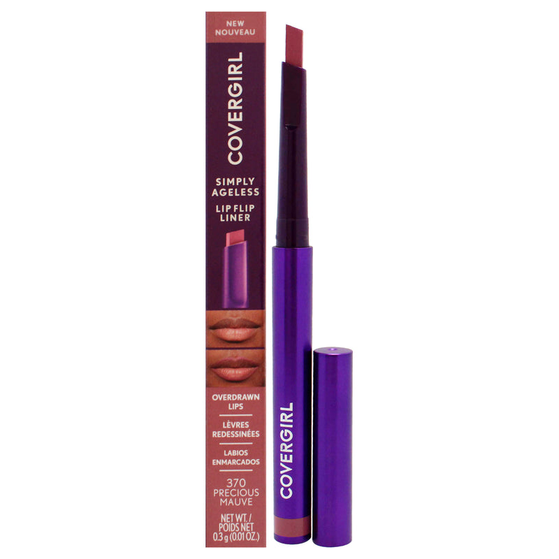 Covergirl Simply Ageless Lip Flip Liner - 370 Precious Mauve by CoverGirl for Women - 0.01 oz Lip Liner