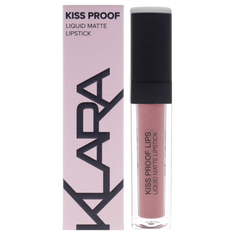 Kiss Proof Lipstick Liquid Matte - 23 Provocative Pink by Klara for Women - 0.27 oz Lipstick