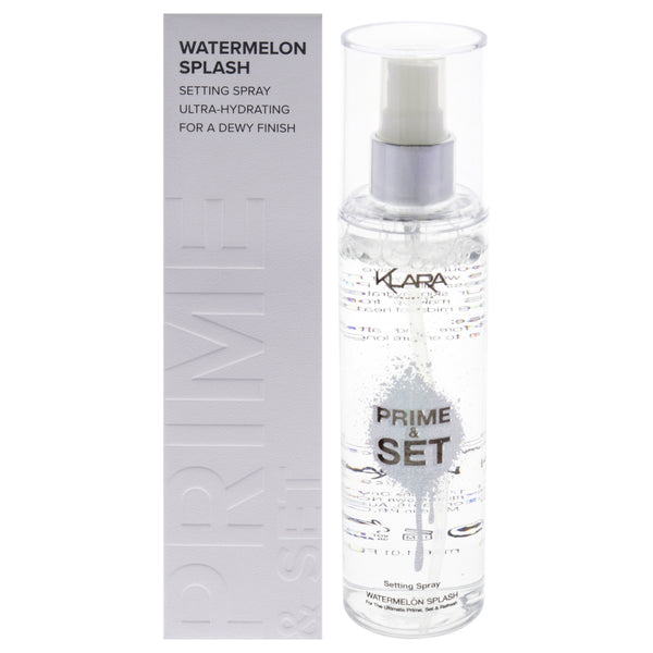 Prime and Set Setting Spray - Watermelon Splash by Klara for Women - 5.07 oz Spray