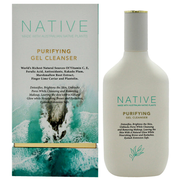 Native Purifying Gel Cleanser by Klara for Women - 4 oz Cleanser