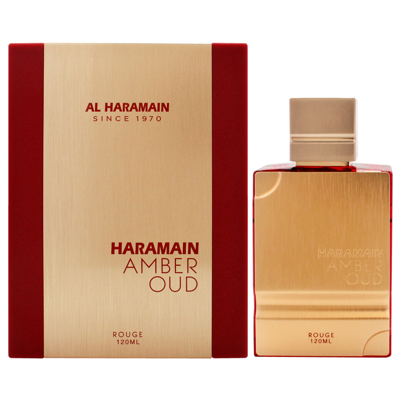 Al Haramain Amber Oud Rouge by Al Haramain for Unisex - 4 oz EDP Spray