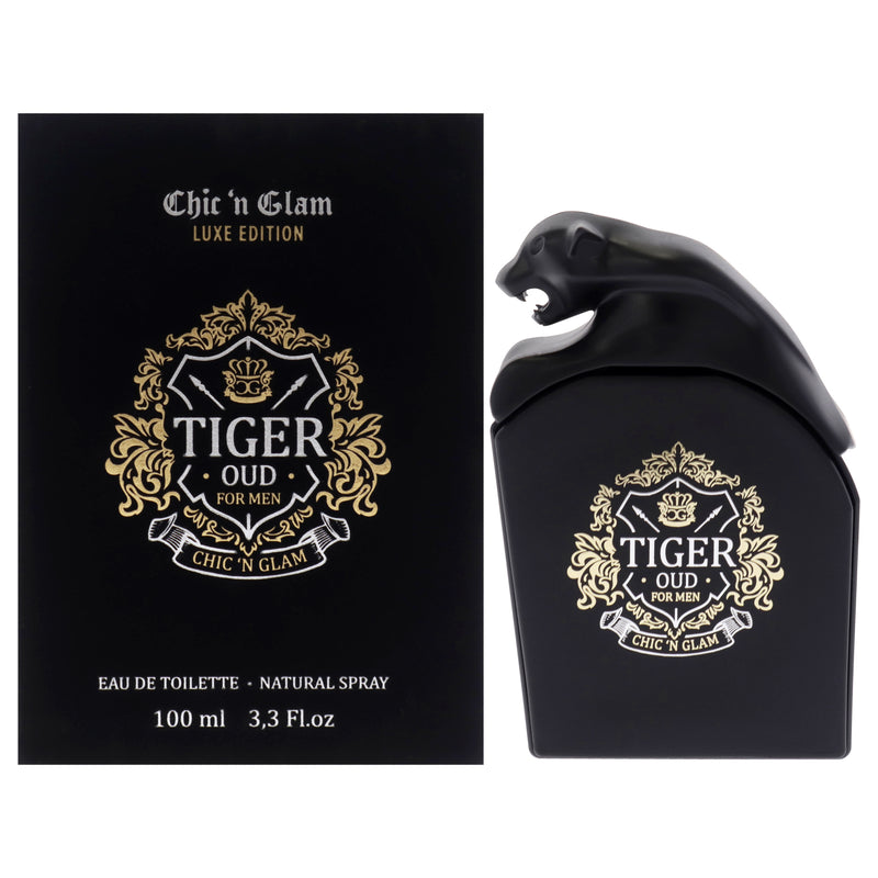 Chic N Glam Tiger Oud - Luxe Edition by Chic N Glam for Men - 3.3 oz EDT Spray