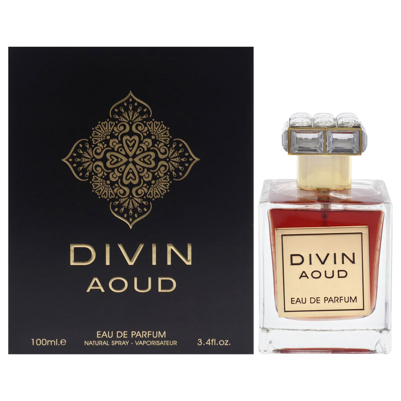 Fragrance World Divin Aoud by Fragrance World for Unisex - 3.4 oz EDP Spray