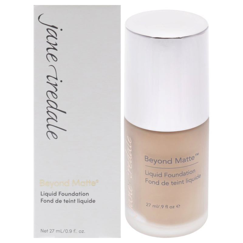 Jane Iredale Beyond Matte Liquid Foundation - M3 Light To Medium With Peach-Pink Undertones by Jane Iredale for Women - 0.9 oz Foundation