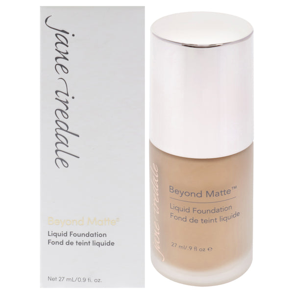 Jane Iredale Beyond Matte Liquid Foundation - M6 Medium with Peach-Gold Undertones by Jane Iredale for Women - 0.9 oz Foundation