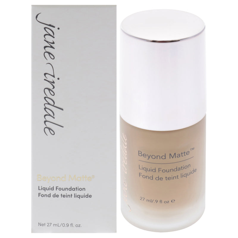 Jane Iredale Beyond Matte Liquid Foundation - M7 Medium with Beige Gold Undertones by Jane Iredale for Women - 0.9 oz Foundation