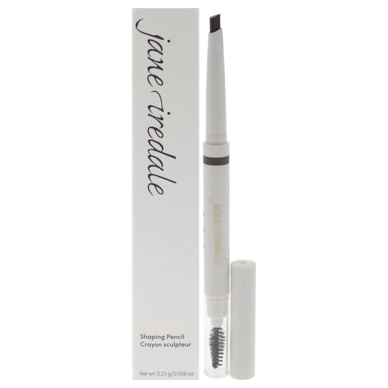 Jane Iredale PureBrow Shaping Pencil - Medium Brown by Jane Iredale for Women - 0.008 oz Eyebrow