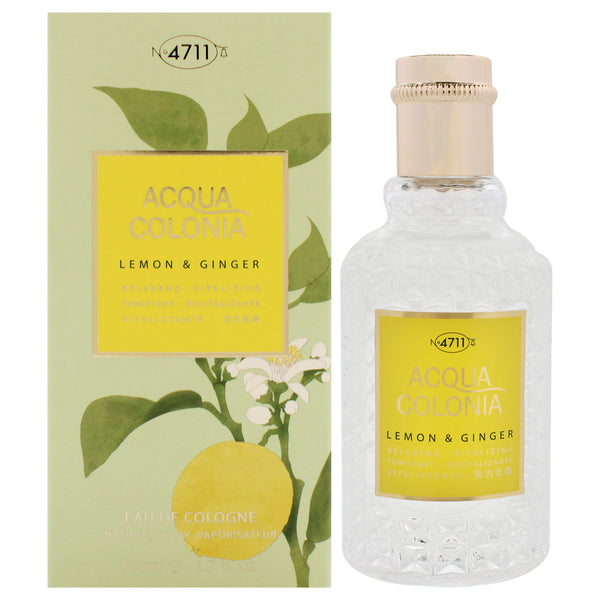 Muelhens 4711 Acqua Colonia - Lemon and Ginger by Muelhens for Unisex - 1.7 oz EDC Spray