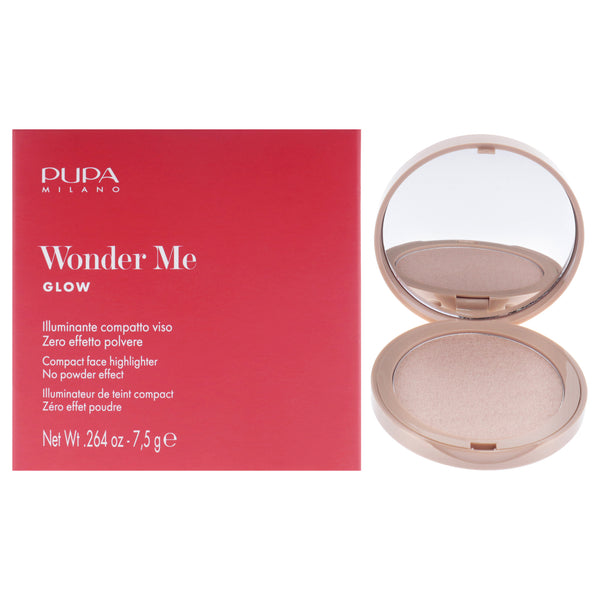 Wonder Me Glow - 101 Rose Gold by Pupa Milano for Women - 0.264 oz Highlighter