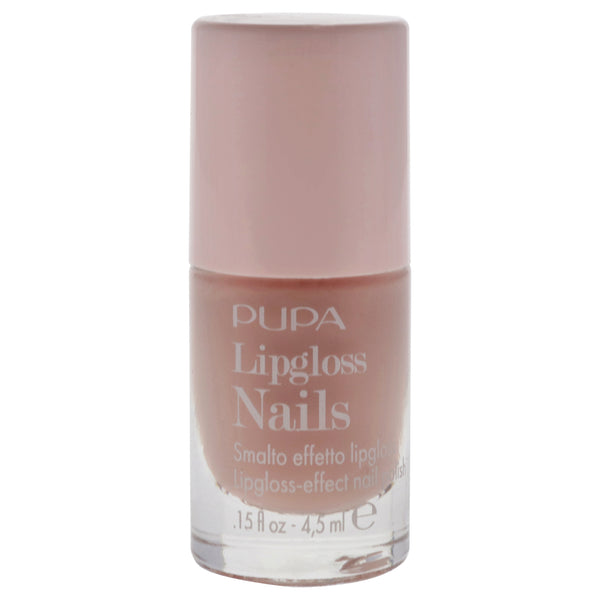 Lipgloss Nails Polish - 004 Deep Nude by Pupa Milano for Women - 0.15 oz Nail Polish