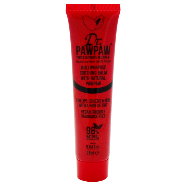 Multipurpose Tinted Balm - Ultimated Red by Dr. PawPaw for Women - 0.84 oz Balm