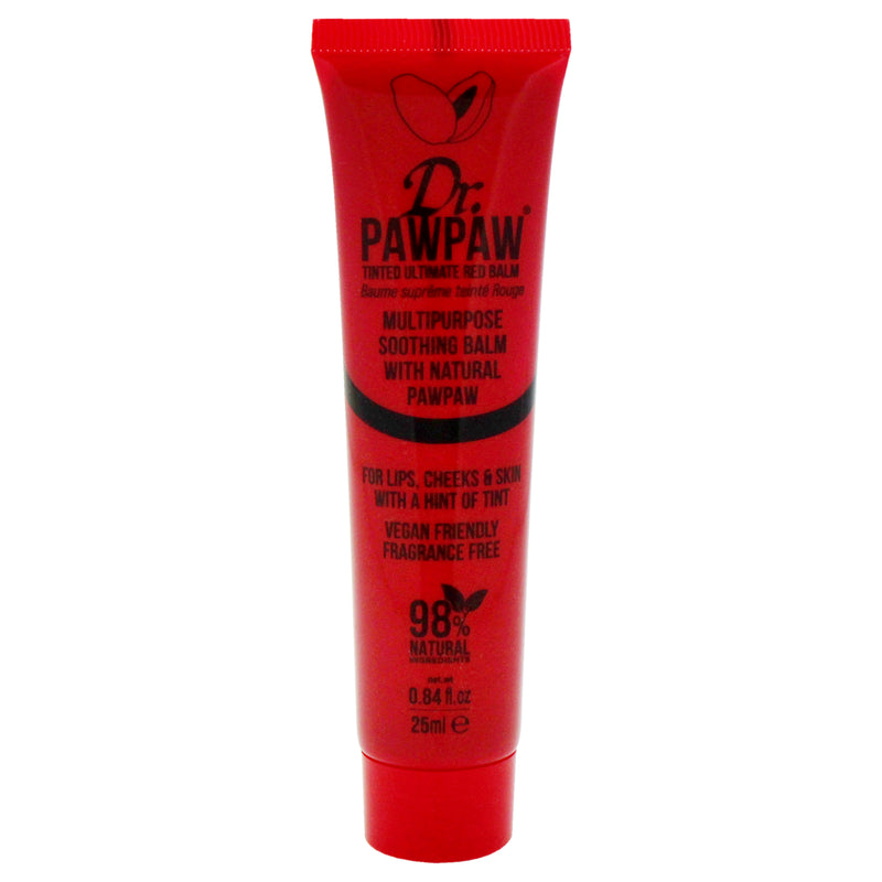 Multipurpose Tinted Balm - Ultimated Red by Dr. PawPaw for Women - 0.84 oz Balm