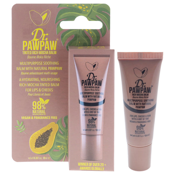 Multipurpose Tinted Balm - Rich Mocha by Dr. PawPaw for Women - 0.33 oz Makeup