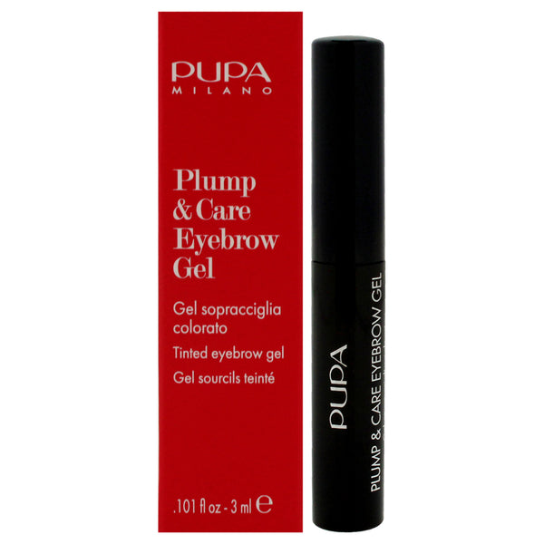 Plump and Care Eyebrow Gel - 001 Blonde by Pupa Milano for Women - 0.101 oz Eyebrow Gel