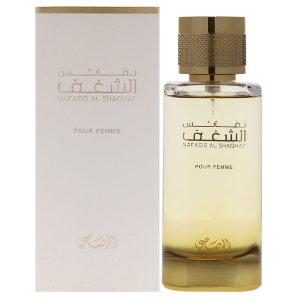 Rasasi Nafaeis Al Shaghaf by Rasasi for Women - 3.38 oz EDP Spray